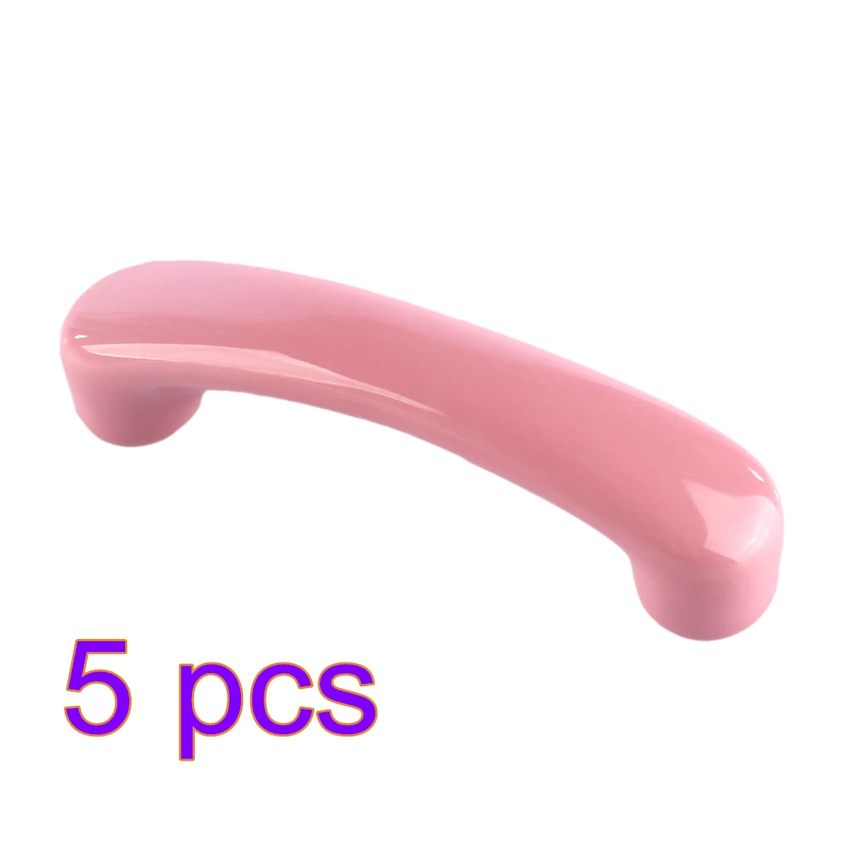 5 قطع مجموعة السيراميك قطاع على شكل مقبض الملعب الصف 76 ملليمتر الإبداعية الباب الأطفال مجلس الوزراء مقبض ل مجلس الوزراء درج خزانة الباب