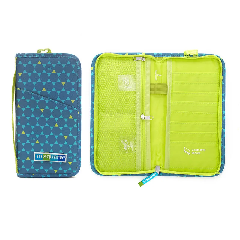 Women Men Passport Cover Travel RFID Credit Card Holder Flight Bit License Organizer Document Wallet Protective Sleeve PC0064 (4)