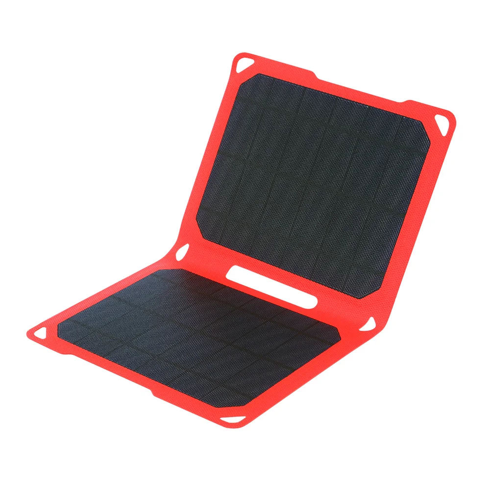 

PowerGreen EFTE Solar Charger 10W Portable Mono Solar Panel Solar Source Supplier External Battery Power Bank for Phone