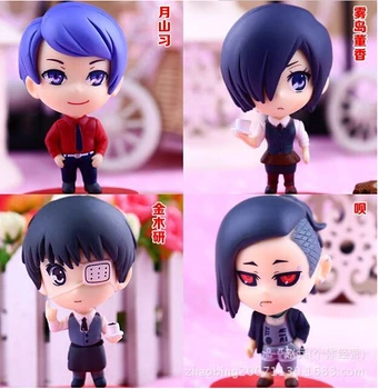 

Tokyo Ghoul 10cm Tokyo Ghoul Kaneki Ken Touka Action Figures PVC brinquedos Collection Figures toys for christmas gift