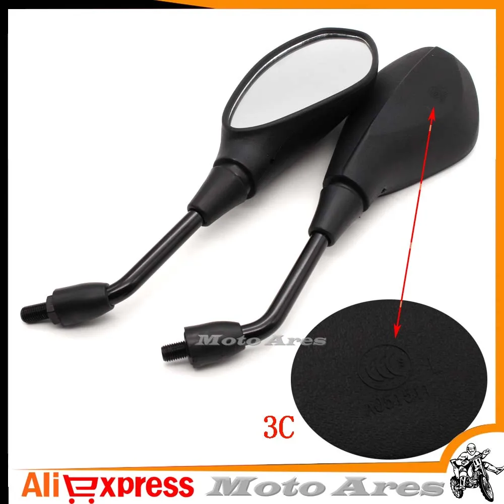 CNC Motorcycle Mirrors For Honda Shadow 600 Vt600 Cb 400