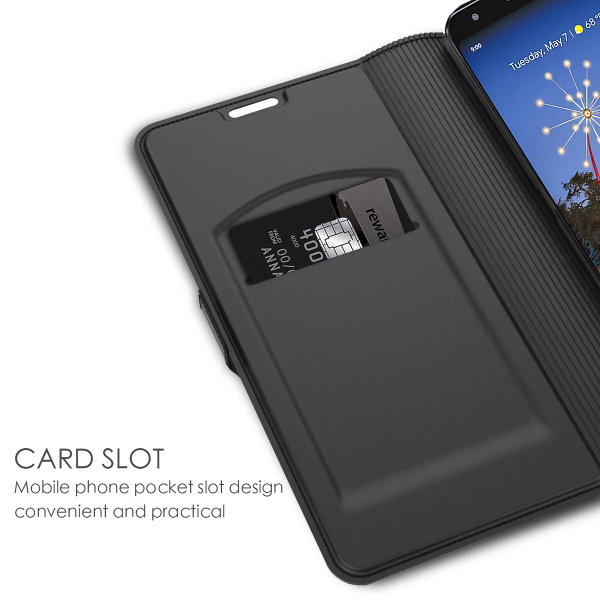 Чехол для Google Pixel 3a XL 3A Роскошный Кожаный противоударный Тонкий Магнитный чехол