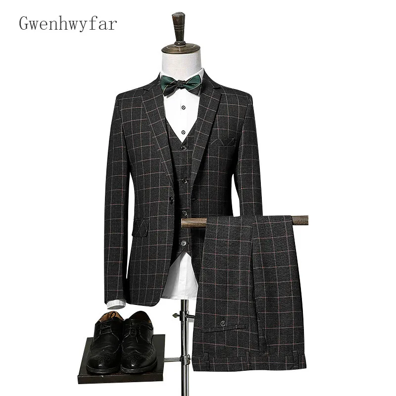 TIAN-QIONG-Brand-2017-Classic-Mens-Plaid-Suit-Slim-Fit-Fashion-Korean-Suits-for-Men-3