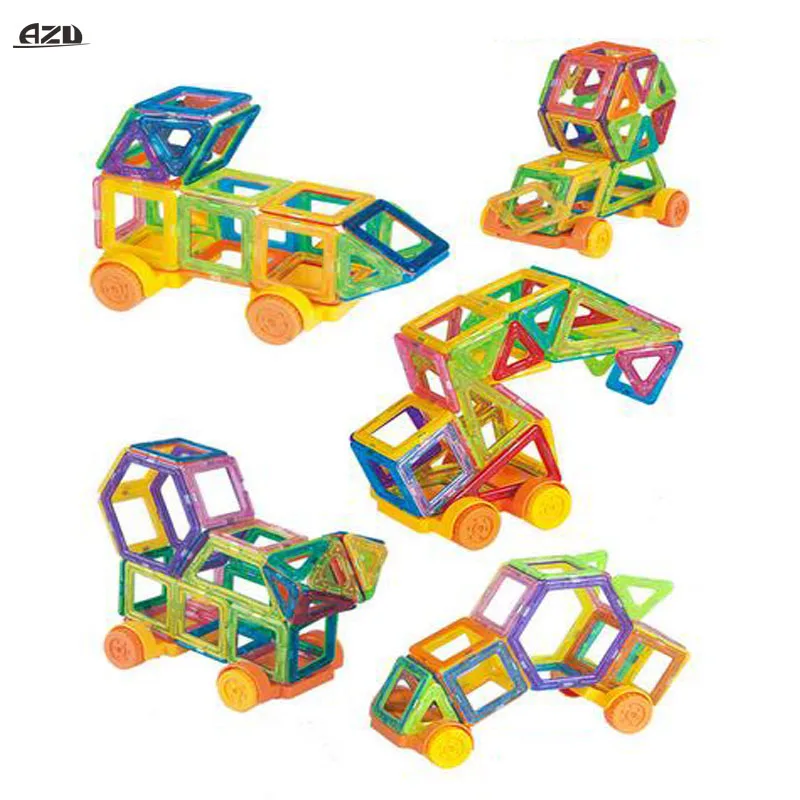 

32Pcs Car-styling DIY 3D Magnetic Construction Designer Building Blocks Toy Mini Models Building Kits Children Educational Toys