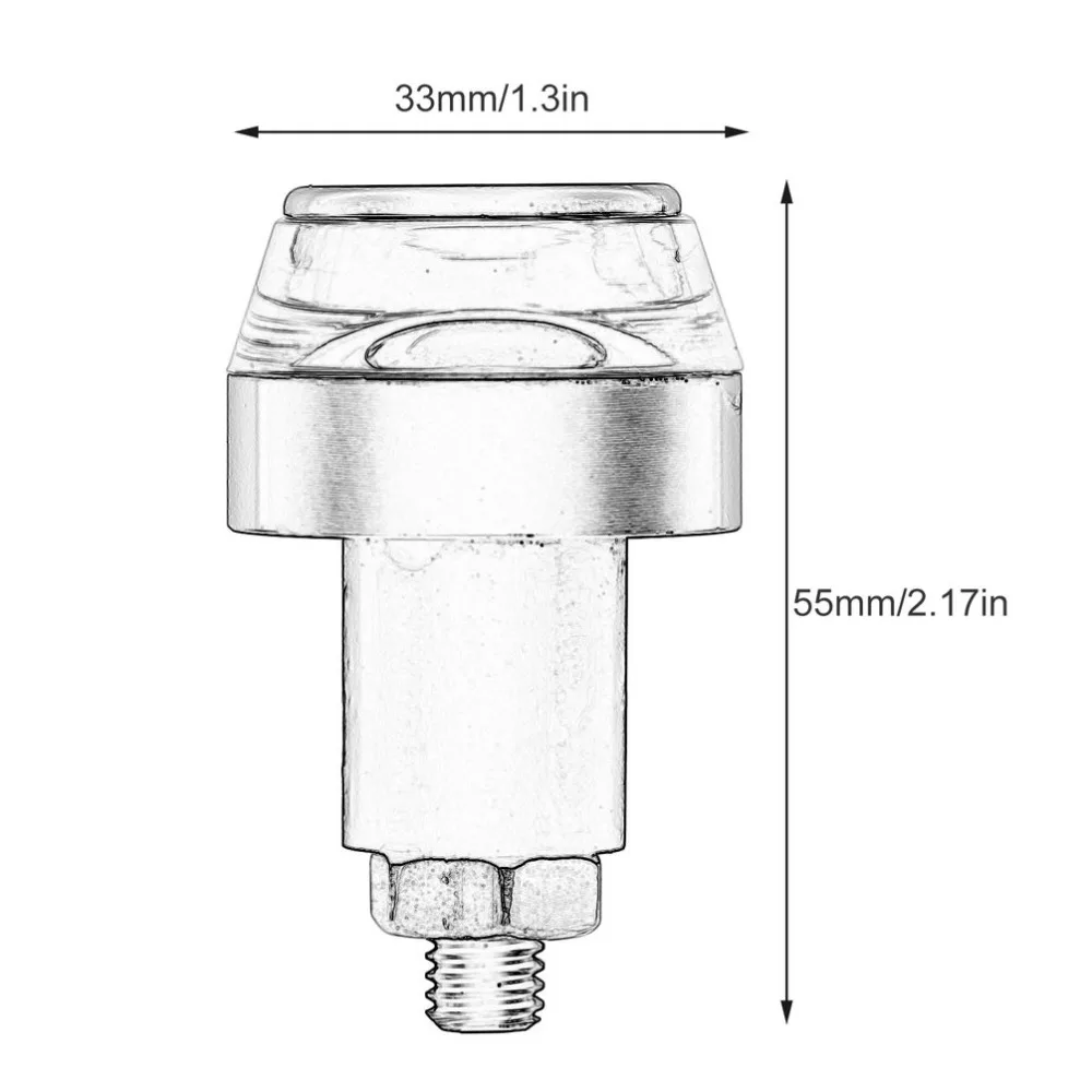 Универсальный 18-22 мм мотоцикл 7/" Ручка Бар Руль конец света 6 светодиодный поворотник Индикатор light Amber