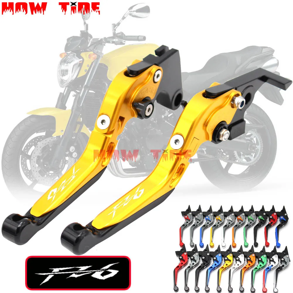 

CNC Folding Extendable Motorcycle Brake Clutch Levers For Yamaha FZ 6 FZ6 FAZER 2004-2010 2005 2006 2007 2008 2009