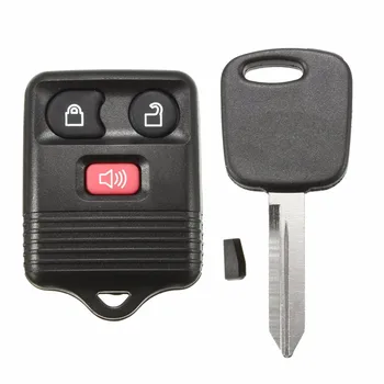

3 Button Keyless Entry Remote Fob Key Transponder Chip For Ford F150 F250 F350 for Lincoln for Mercury Mountaineer 1998-2005
