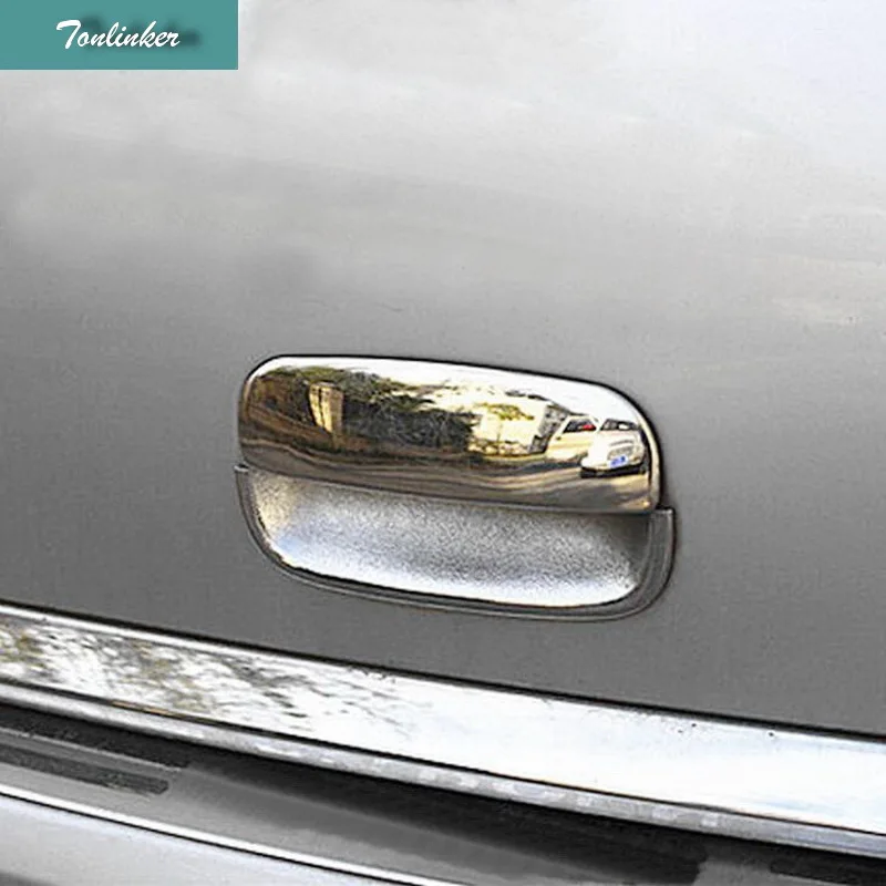 Tonlinker Tailgate bowl handle Cover Stickers For Citroen C5 C4 classic C Elysee font b Car