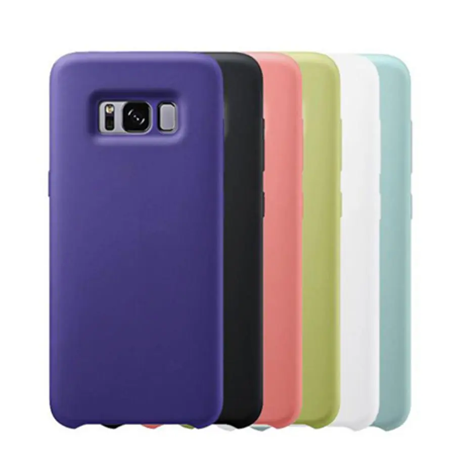 

Liquid Silicone Case for SAMSUNG Galaxy s7 edge s8 plus s9 plus Cases for SAMSUNG Phone note8 NOTE9 Cover Coque
