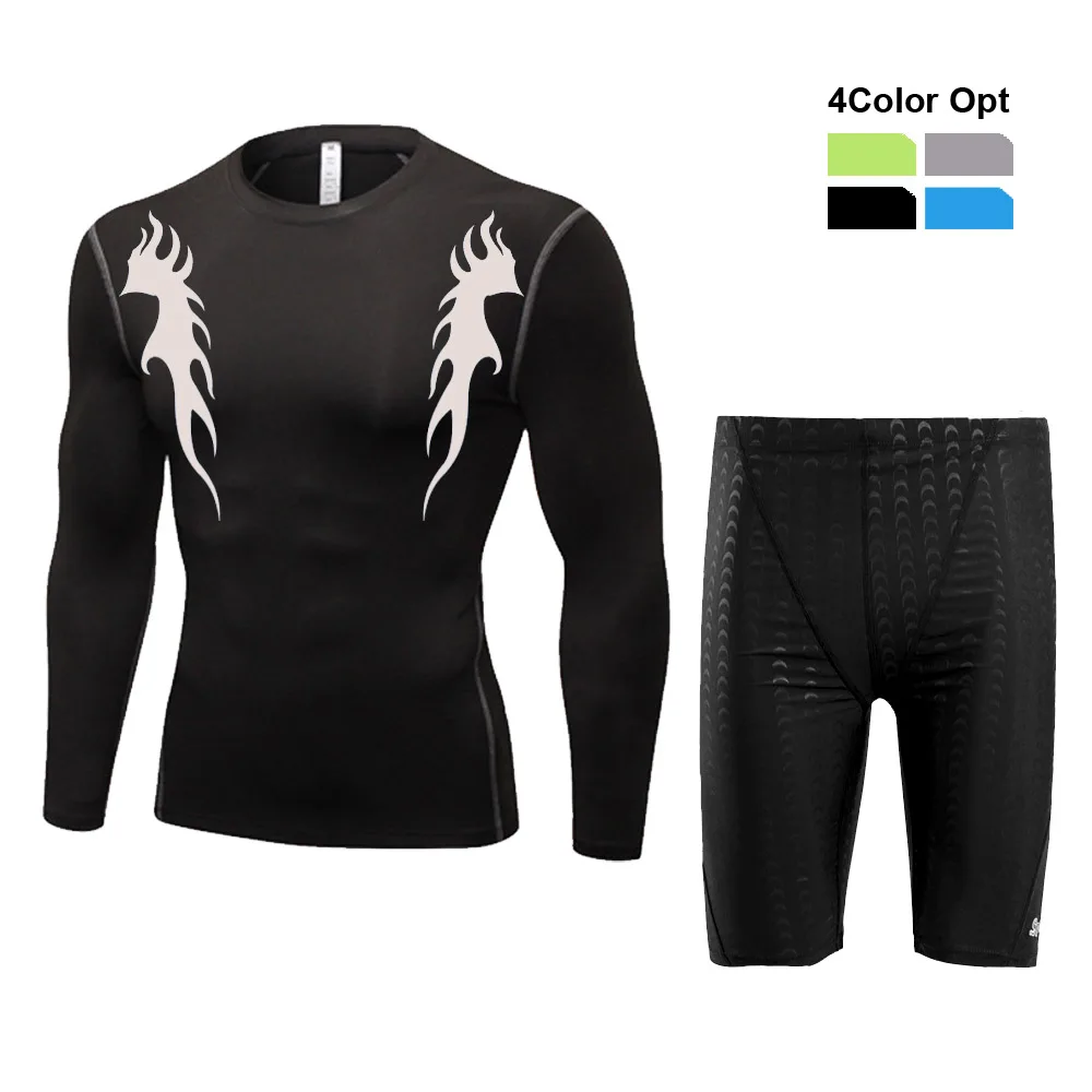 Men Boy Swim Top T Shirt Trunks Boxers Shorts Swimwear Short Pants SwimSuit Swimming Wear Long Sleeves for Beach Spa Pool 67hjj Men Boy Swim Top T Shirt Trunks Boxers Shorts Swimwear Short Pants SwimSuit Swimming Wear Long Sleeves for Beach Spa Pool 67hjj