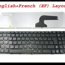 Новая клавиатура для ноутбука ASUS G60 K52 G51 G53 N61 U50 X61 G60J G60V G60JX G60VX G73 черный канадский двуязычный EF CB-V111462AK1