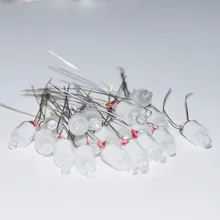 20pcs Neon 6mm Glow Lamp Blue Indicator Light Sign 6X16mm NEON GLOW Lamp Azul Bulb 2 Copper Wire NE-2 NeonLight Lamp Bulb