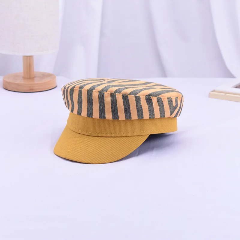 

2019 Personal Autumn Octagonal Hats For Women flat military baseball Cap Ladies Caps Casual Berets Hat Gorra Military Women