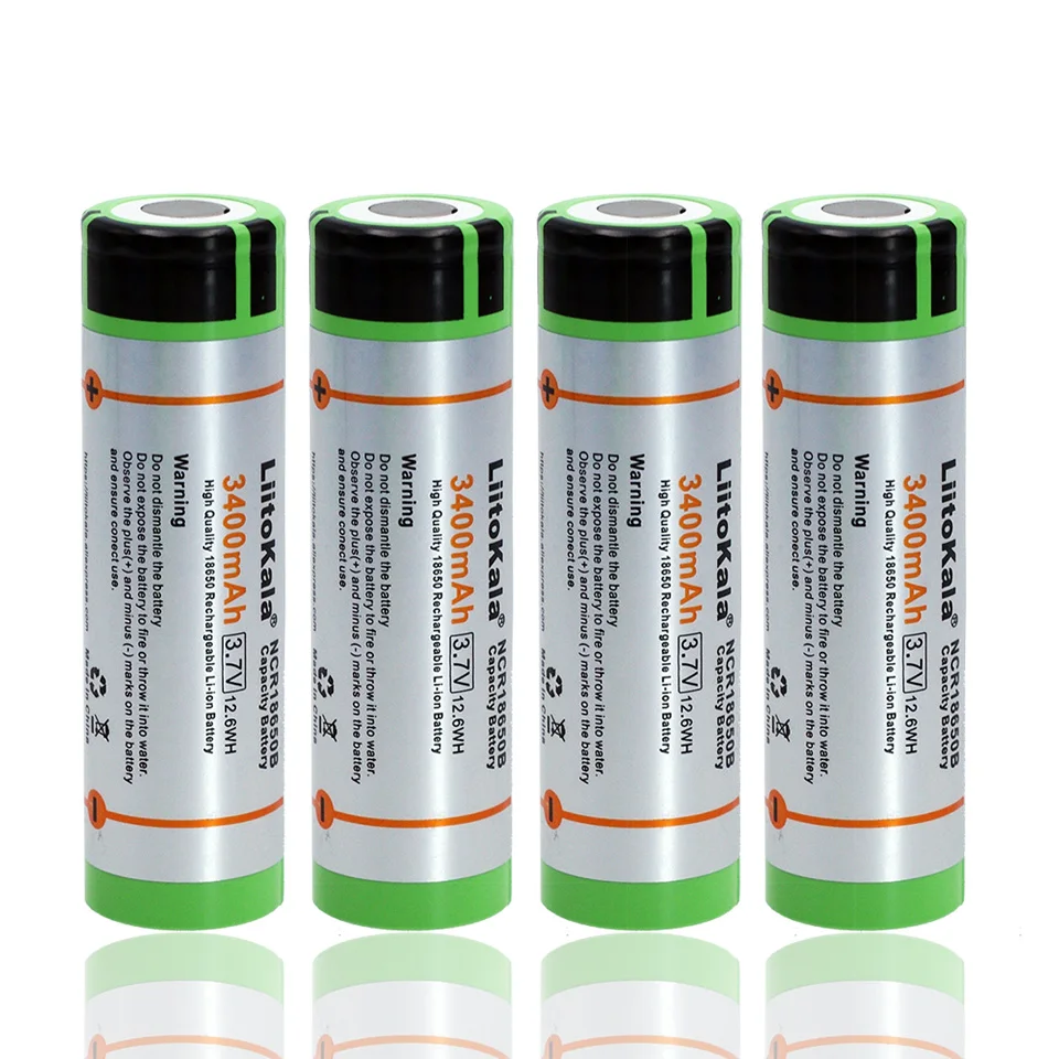 Liitokala 18650 3,7 V 3400mAh NCR18650B Lthium аккумулятор блок питания для электронной сигареты инструмент батарея подходит для фонарика