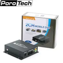 Мини автомобиль 2CH SD DVR видео рекордер видеонаблюдения CCTV движения Макс
