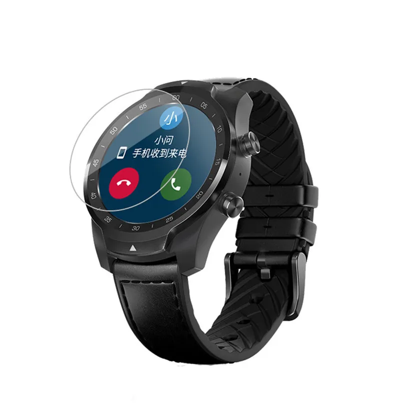 Durable Anti-Scratch Film Compatible For ticwatch pro Watch Transparent PET Curved Full Screen Protector Film 40MR2505