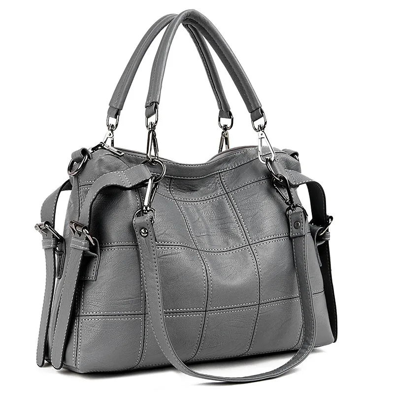  2019 Women Genuine Leather Handbags High Quality Bags Women Shoulder Bag Ladies Cacual Totes Crossb - 32834755709