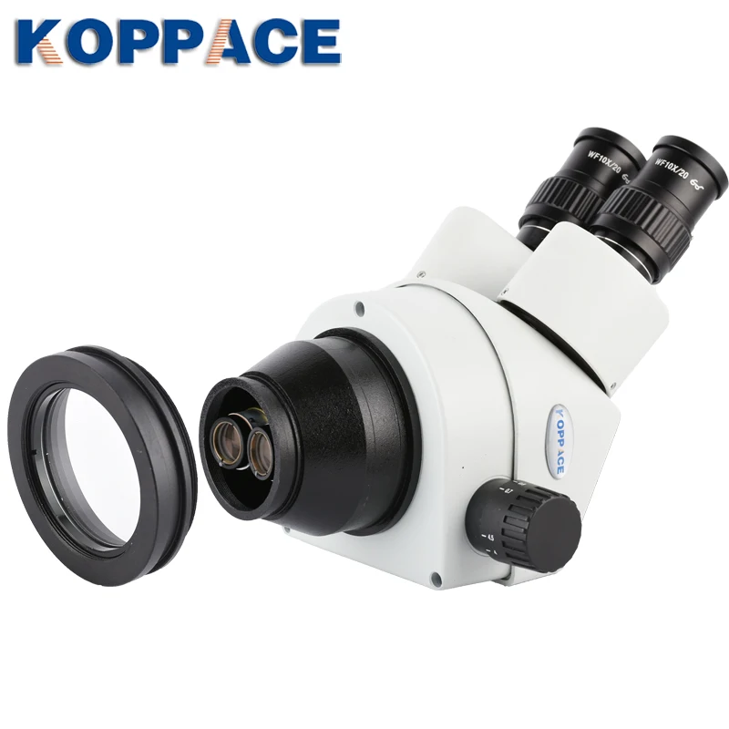 KOPPACE 1X Стерео Микроскоп Вспомогательный объектив 48 мм Интерфейс стерео микроскоп