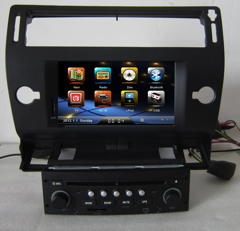 Autoradio Android C4 Picasso pellet Vibrálás Vedd fel a leveleket autoradio citroen c4 picasso 2007