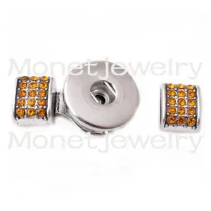 

GOLD Metal clasp with Easy Button setting hole 10x4.8mm