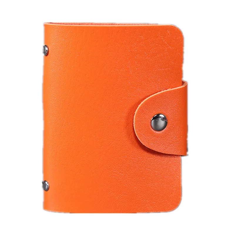 

Dropshipping Gtime Women men's credit card Passport Card Exclusive PU leather function 24 Bit Card Case Business Card Holder 202
