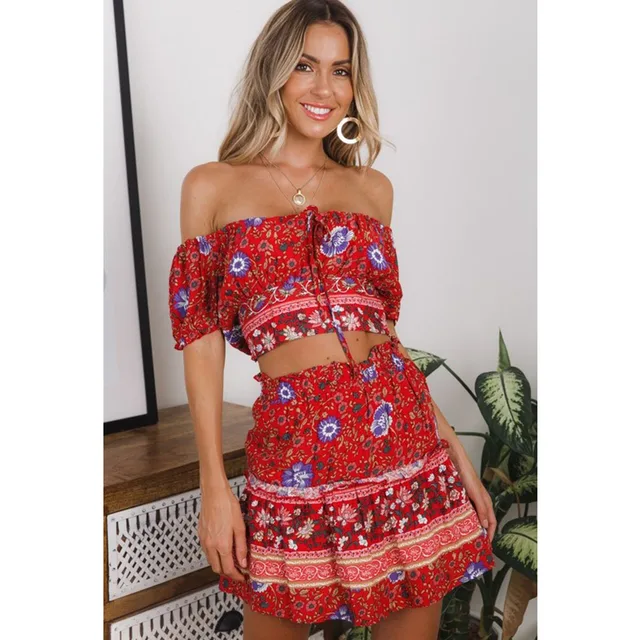 summer short and top set