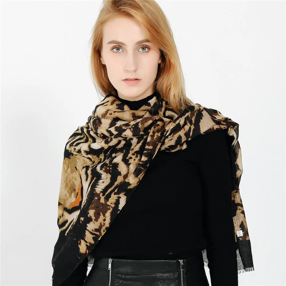 female scarves leopard women scarf (4)