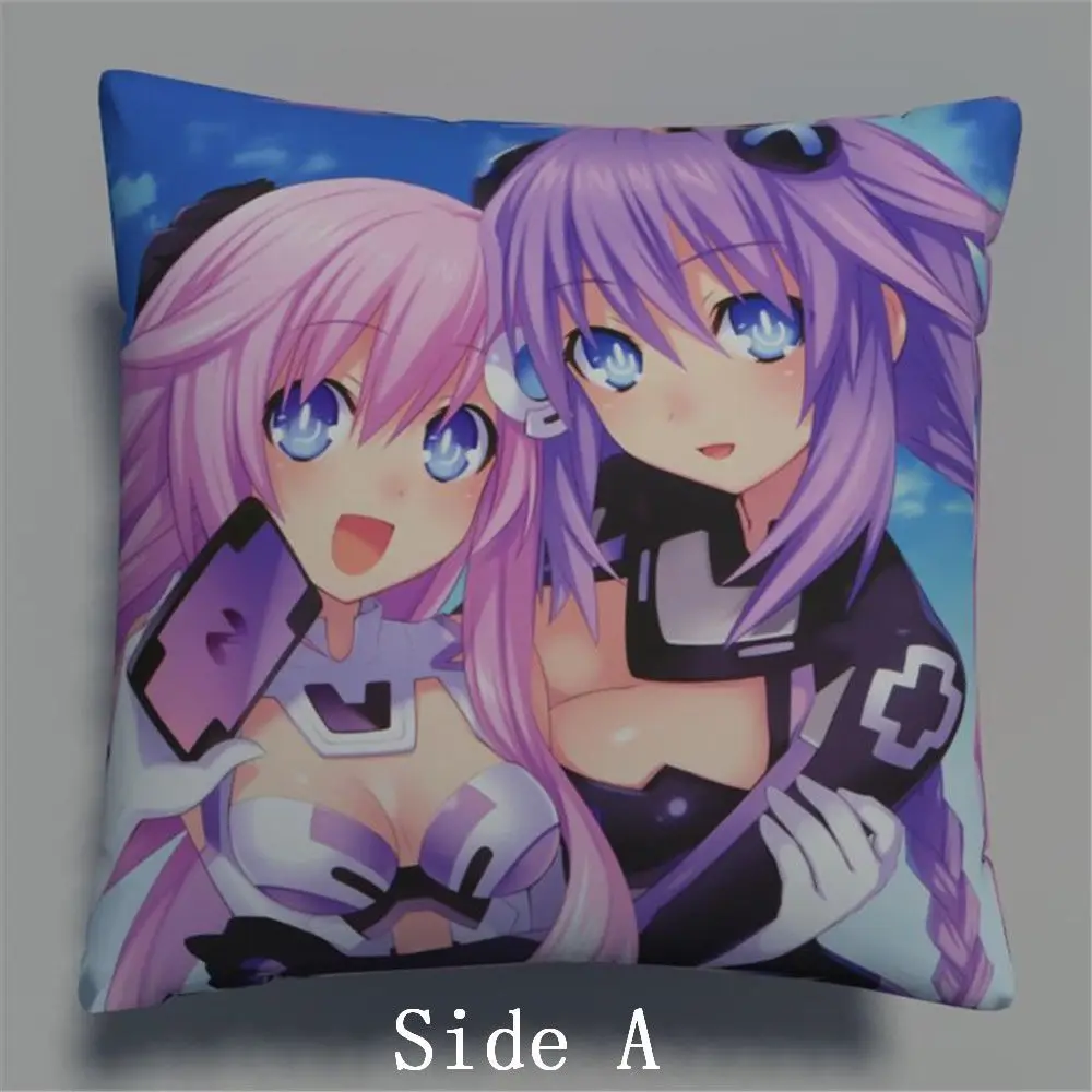 

Hyperdimension Neptunia Anime Two Side Pillowcases Hugging Pillow Cushion Case Cover Otaku Cosplay Gift New 370
