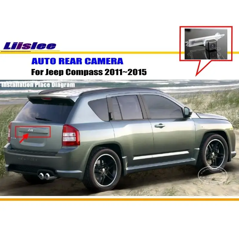 Liislee Автомобильная камера заднего вида для Jeep Compass 2011~ /камера заднего вида/HD CCD RCA NTST PAL/лампа номерного знака OEM