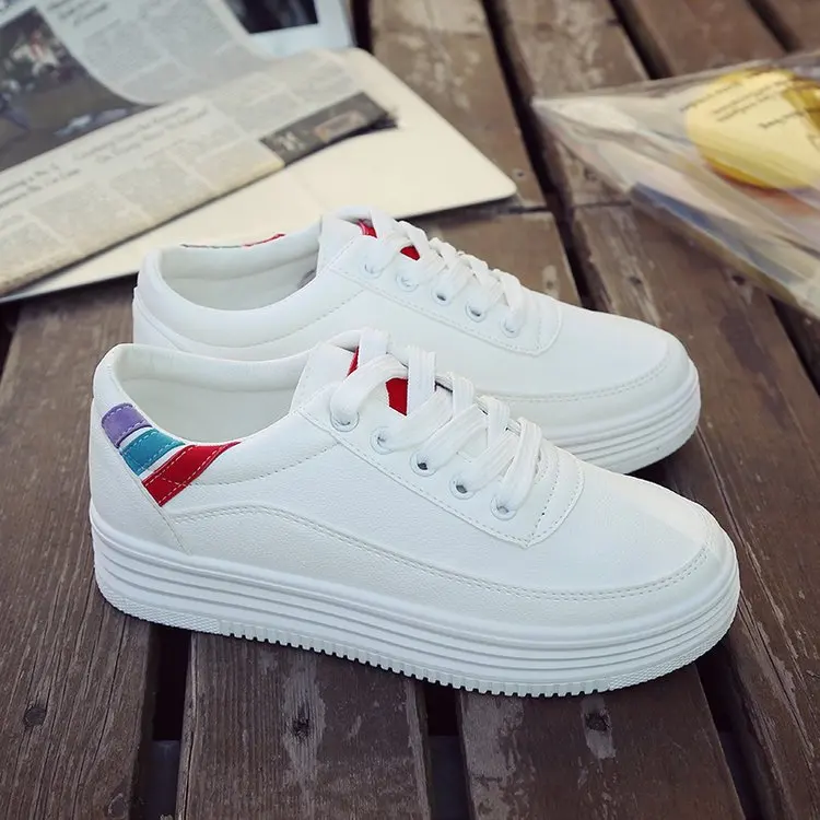 

Hot sale White shoes sports shoes round head A4G-01-A4G-10