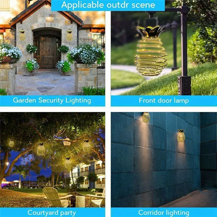 Pineapple Garden Solar Light 7