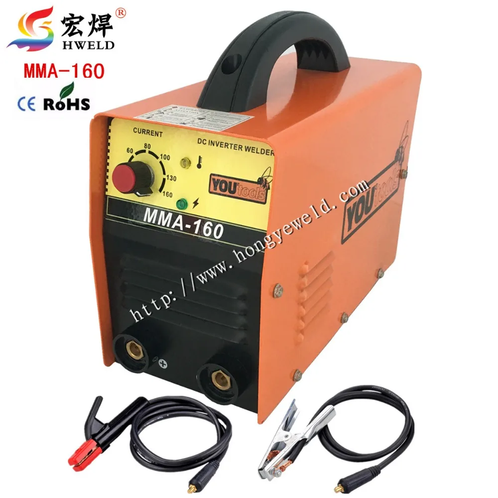

Inverter Weld Inverter Kaynak Makinesi Micro MMA160 IGBT 220v Protable DCMMA Welding Machine Soldadora Inverter With Accessories
