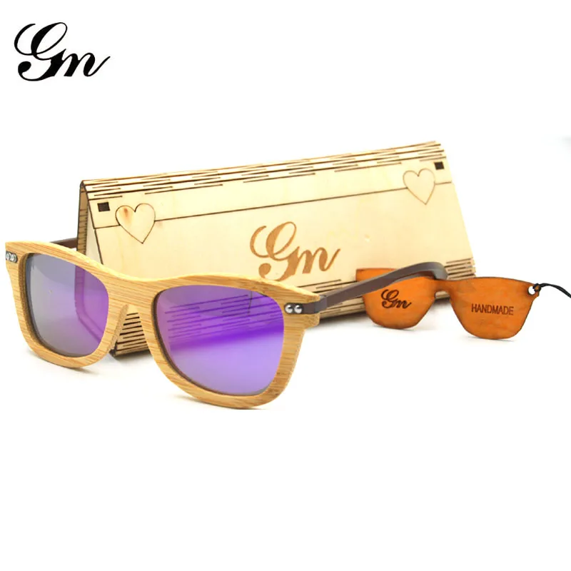 

G M Different Colors of Polarizer And Bamboo, Aluminum Magnesium Bamboos Sunglasses