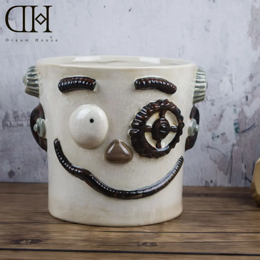 dh halloween ceramic freak bucket party decor porcelain monster figurine event decor spooky decor pumpkin - Ceramic Halloween Decorations dh halloween ceramic freak bucket party decor porcelain monster figurine event decor spooky decor pumpkin - Ceramic Halloween Decorations