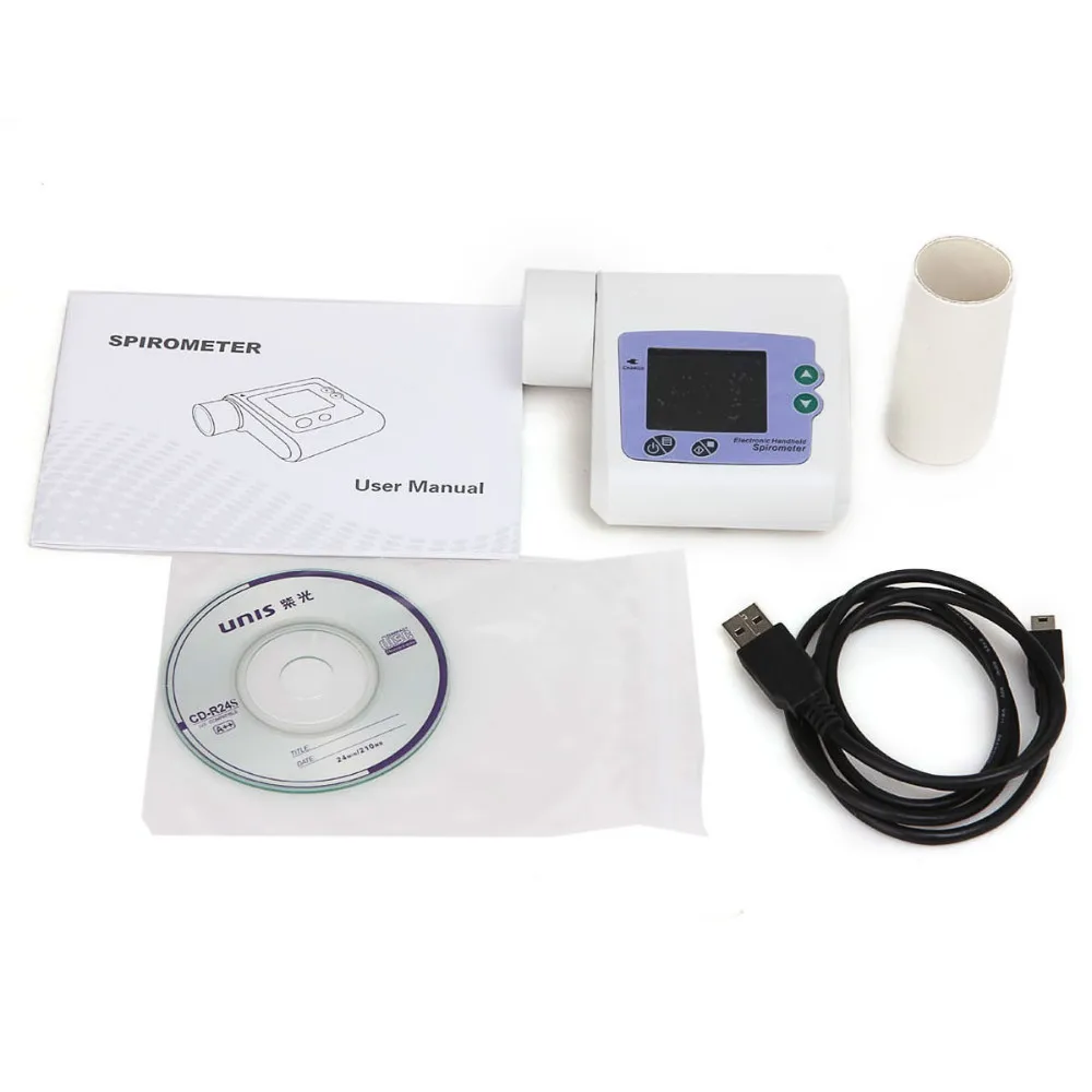 Digital Spirometer Lung Breathing Diagnostic Vitalograph Spirometry
