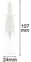 Bouteilles vides en plastique pour pulvérisation nasale, 5 pièces, 5ml, 10ml, 15ML, pompe pulvérisateur, brume nasale, bouteilles rechargeables pour le médical 6