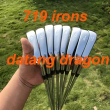 Новые утюги для гольфа datang dragon JPX 919 Утюги(4 5 6 7 8 9 P G) с динамическим золотом S300 стальной вал 8 шт. JPX919 клюшки для гольфа