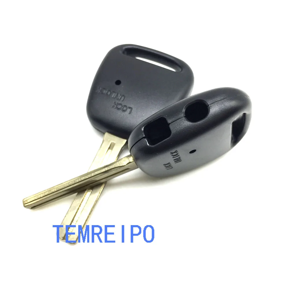 

20pcs/lot Remote Key Shell Fit For TOYOTA 2 Side Button Key Case Blade TOY40 Uncut Blade