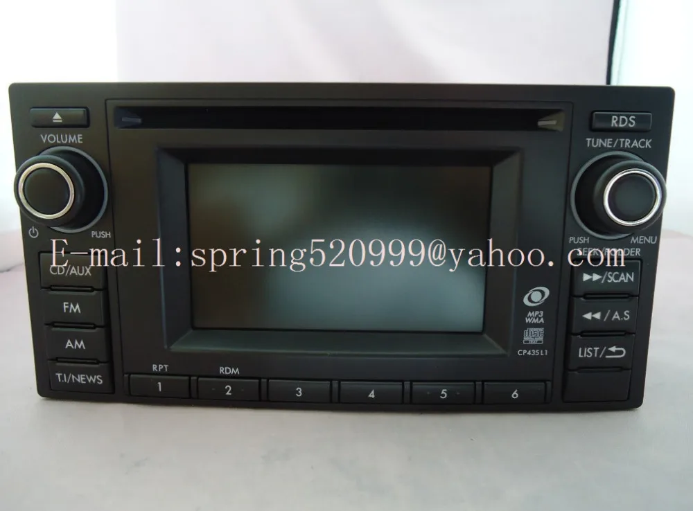 

Original SUBARUN 86201SC430 Clarion CD player PF-3304B-A for 2012 Forester OEM car radio WMA MP3 USB Bluetooth Tuner