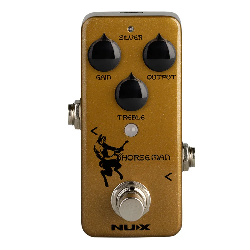 NUX Horseman Overdrive педаль для электрогитары эффект истинный буфер обход естественных искажений эффекты Музыкальные инструменты педали