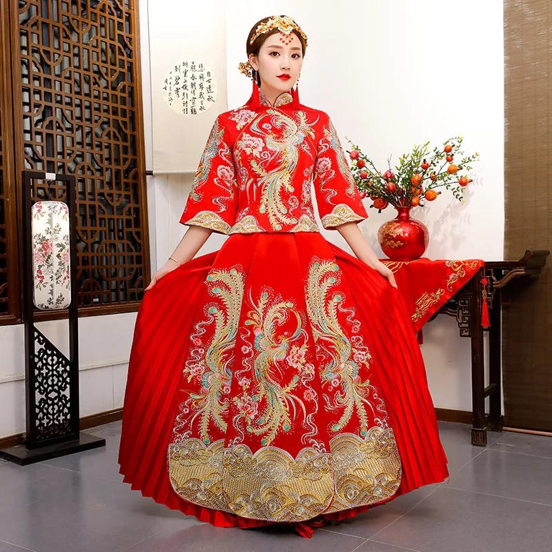 red qipao