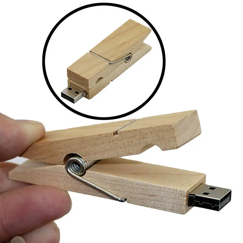 Wooden personality creative gift customized wood USB flash font b drive b font u disk USB2
