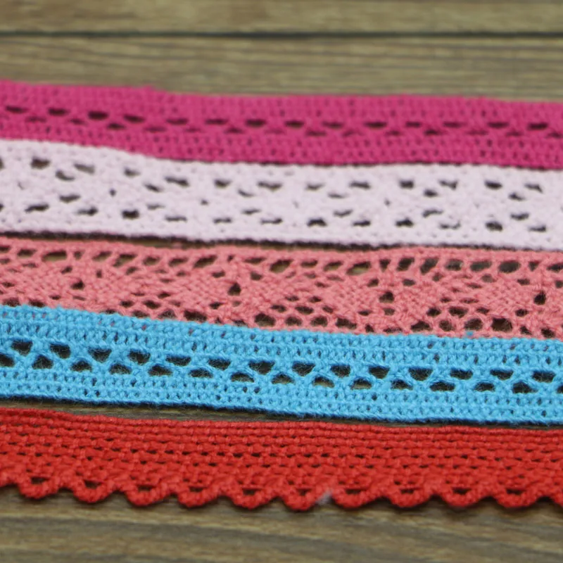 1 см хлопковая кружевная лента тканая рулон декоративная ткань|cotton lace ribbon|cotton