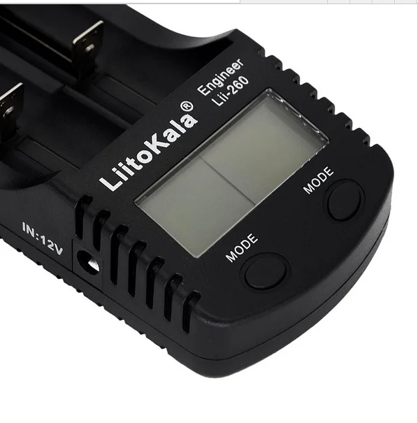 Liitokala lii-260 LCD 18650 16340 Battery Charger,Detection of 3.7V battery capacity/internal resistance/voltage