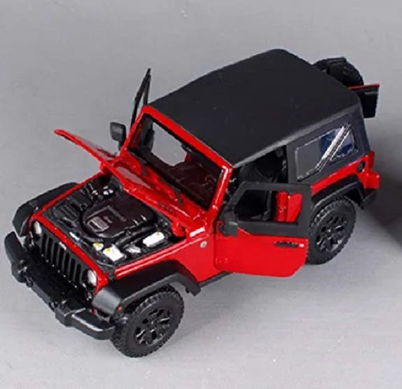 Maisto 1:18 Jeep Wrangler Willys литая модель автомобиля в коробке