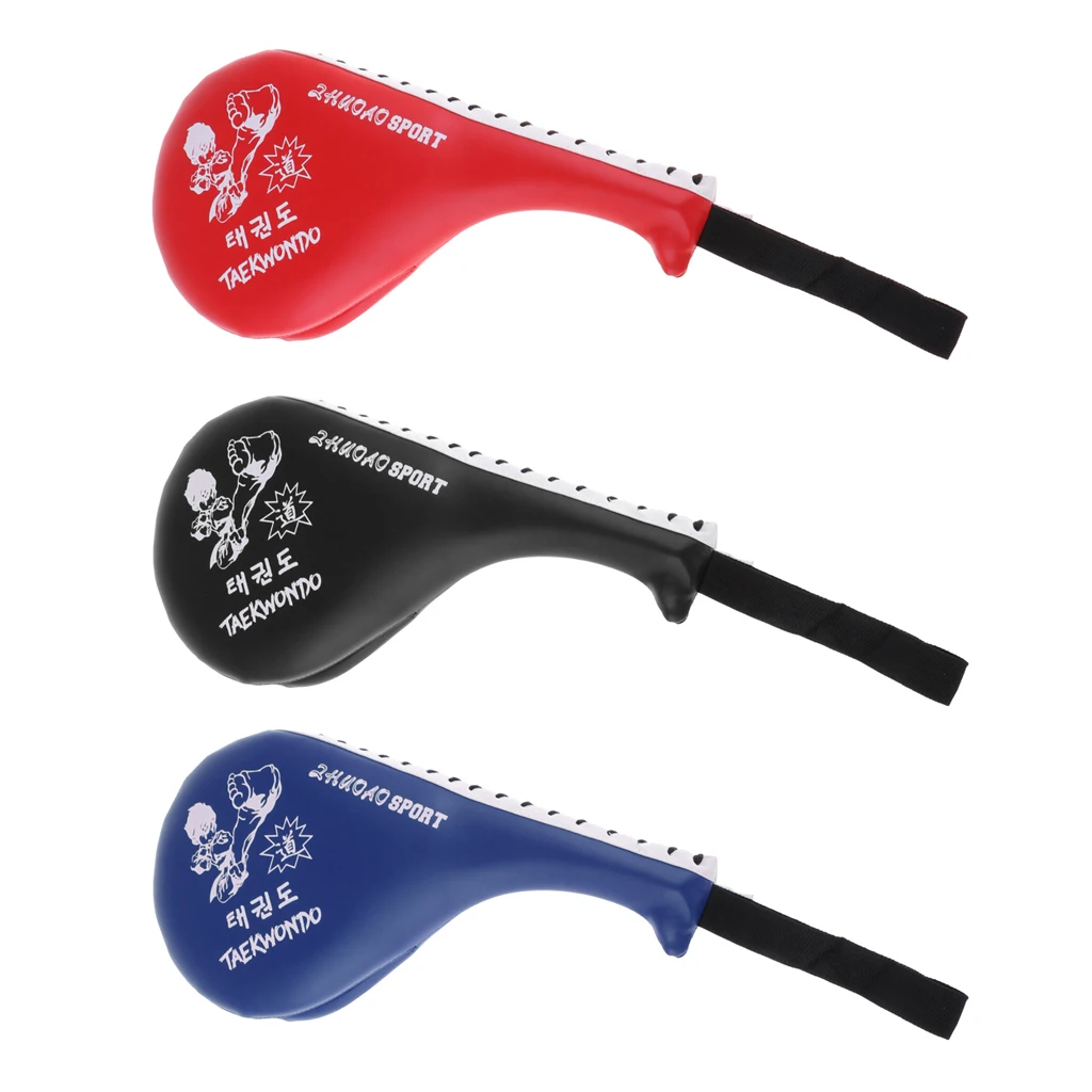 Taekwondo Double Kick Pad Target Tae Kwon Do Karate Kickboxing Pads