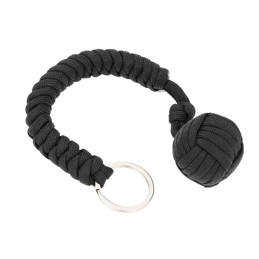 العسكرية الذاتي الانقاذ بقاء سوار الطوارئ Paracord في حبل المظلة الحبل الطوارئ في الهواء الطلق التخييم المشي لمسافات طويلة أداة مفتاح حلقة كيت