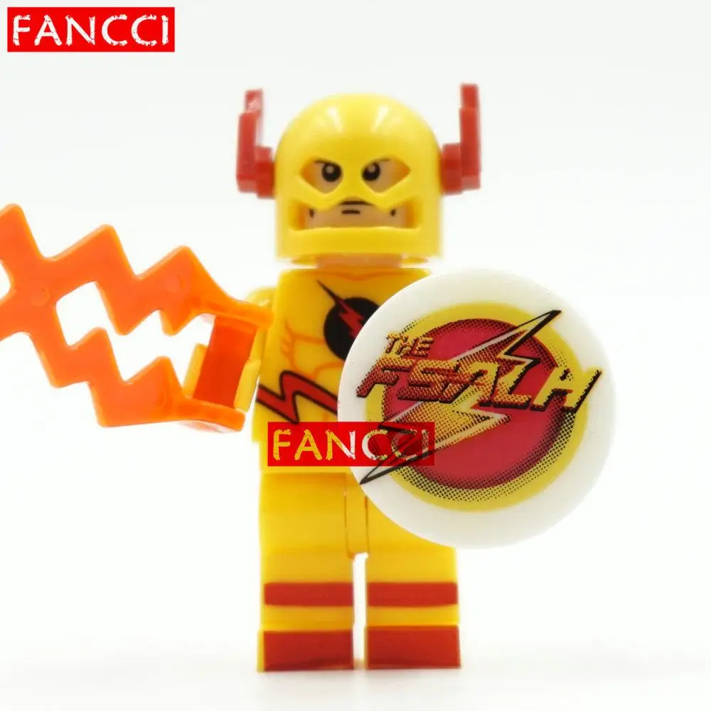 Goede Enkele verkoop FLASH Barry Allen XINH071 Young Justice DC Super Heroes Avengers Monteren Building Bouwstenen Kinderen Speelgoed