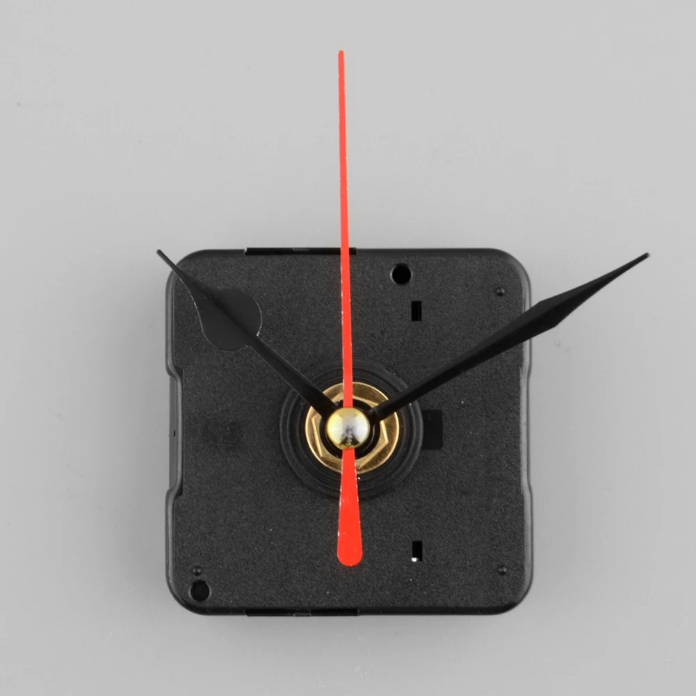 

Hot sale 1Pc Red Stitch Movement Quartz Clock Movement Mechanism Repair DIY Tool Kit without Hook