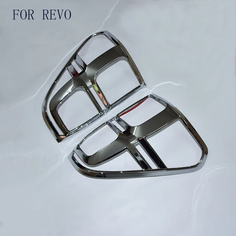 Подходит для- Toyota Hilux REVO аксессуары Задний Свет хромированная крышка Накладка для Toyota Hilux подходит Hilux REVO